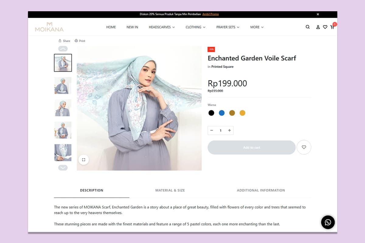 Ilustrasi fitur Katalog Sistem