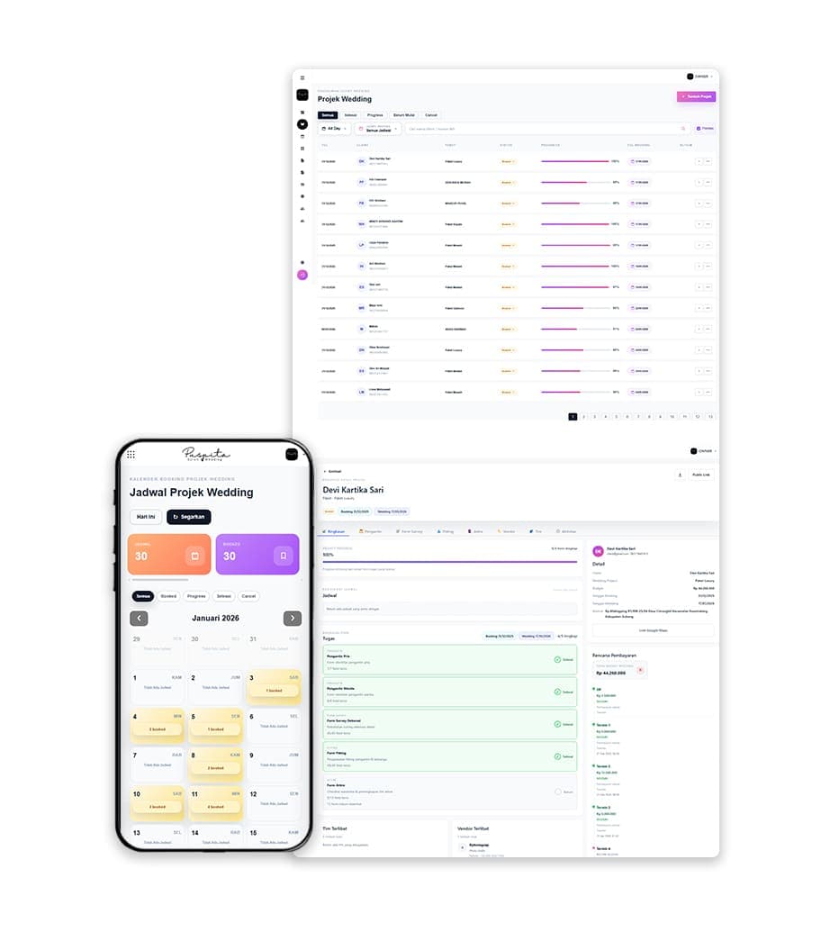 Portofolio Puspita Wedding System